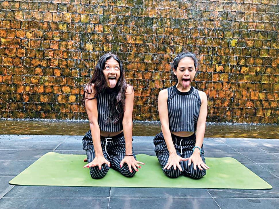 Lion's breath pranayama