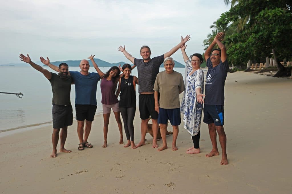 Samahita retreat crew